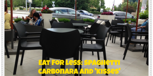 Eat for less: Spaghetti Carbonara and a bonus of ‘kisses’